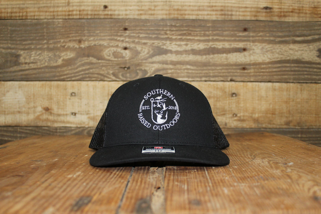 SRO LOGO SNAPBACK- BLACK/BLACK