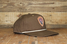 Load image into Gallery viewer, FEATHER PATCH HAT- JOHN BROWN