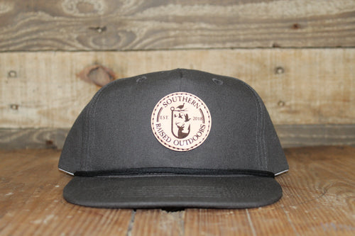SRO PATCH HAT- GUNMETAL