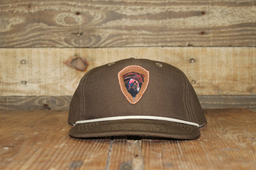 FEATHER PATCH HAT- JOHN BROWN