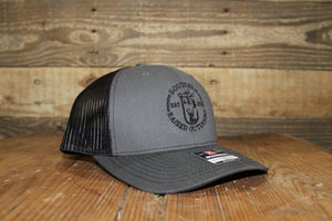 SRO LOGO SNAPBACK-CHARCOAL/BLACK